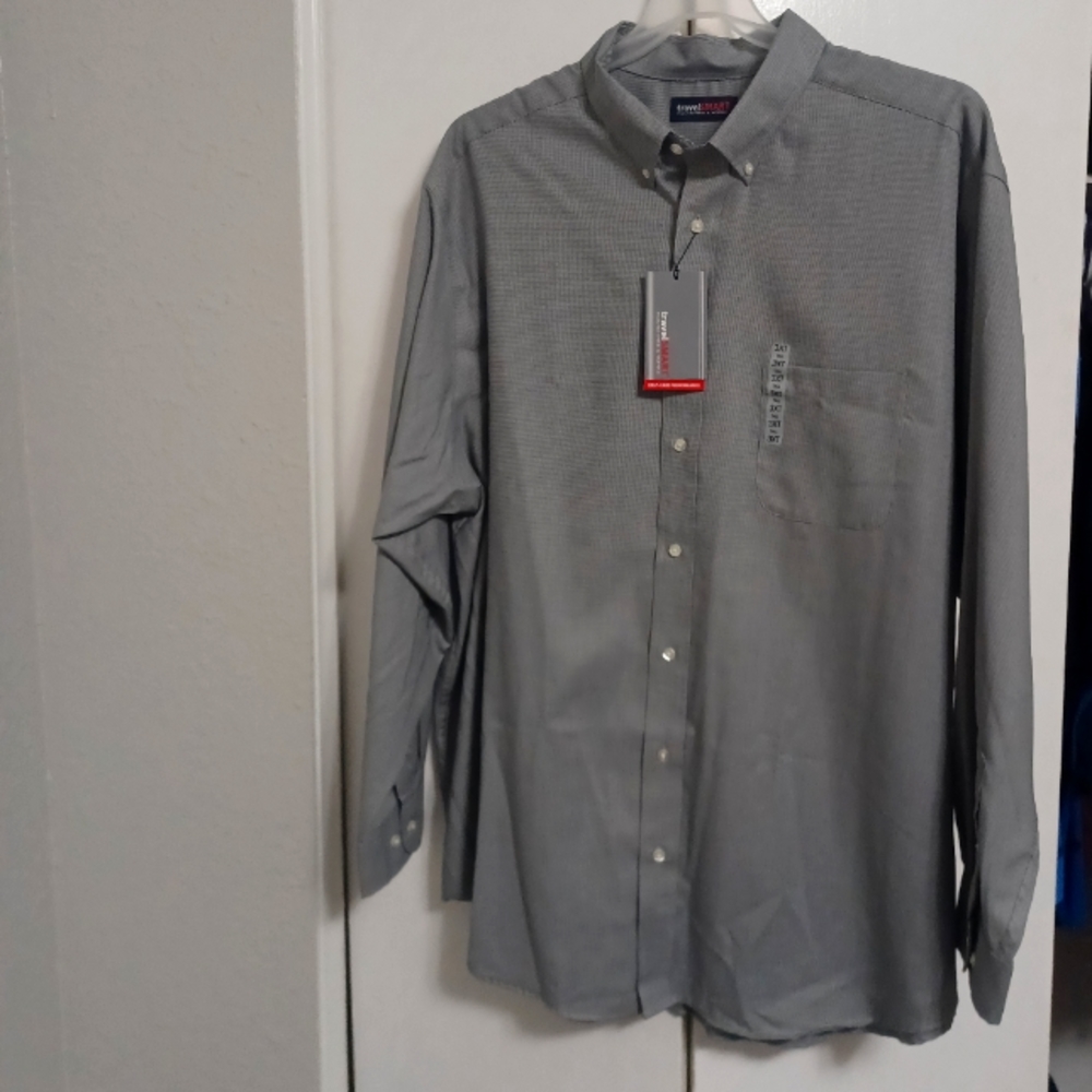 Mens LS Button Down Shirt